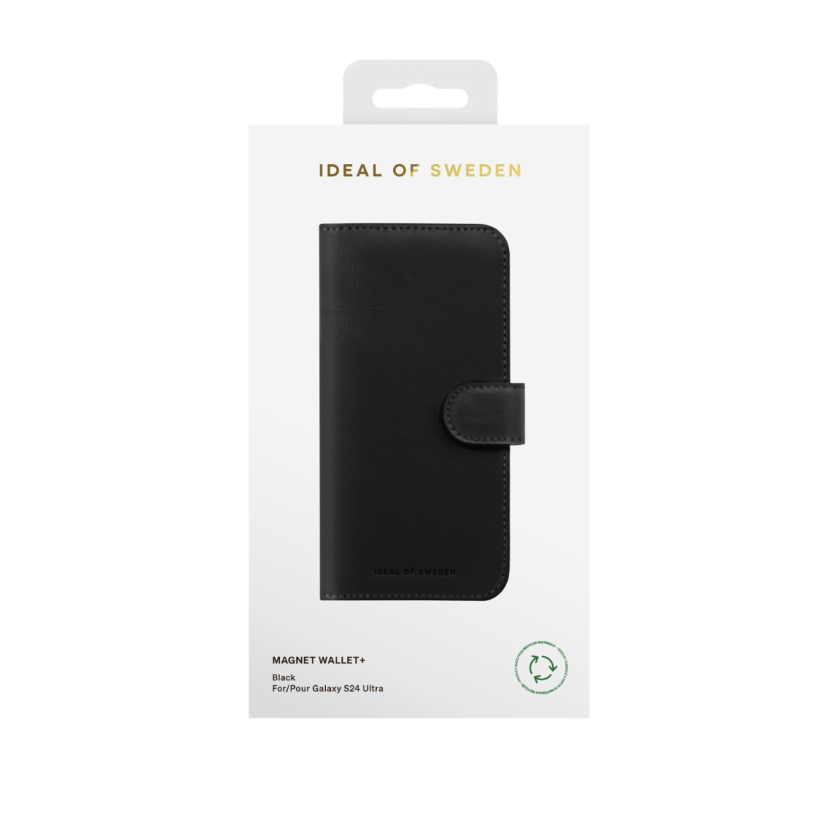 Samsung S25 ULTRA iDeal Of Sweden dėklas Magnet Wallet+ Black 4
