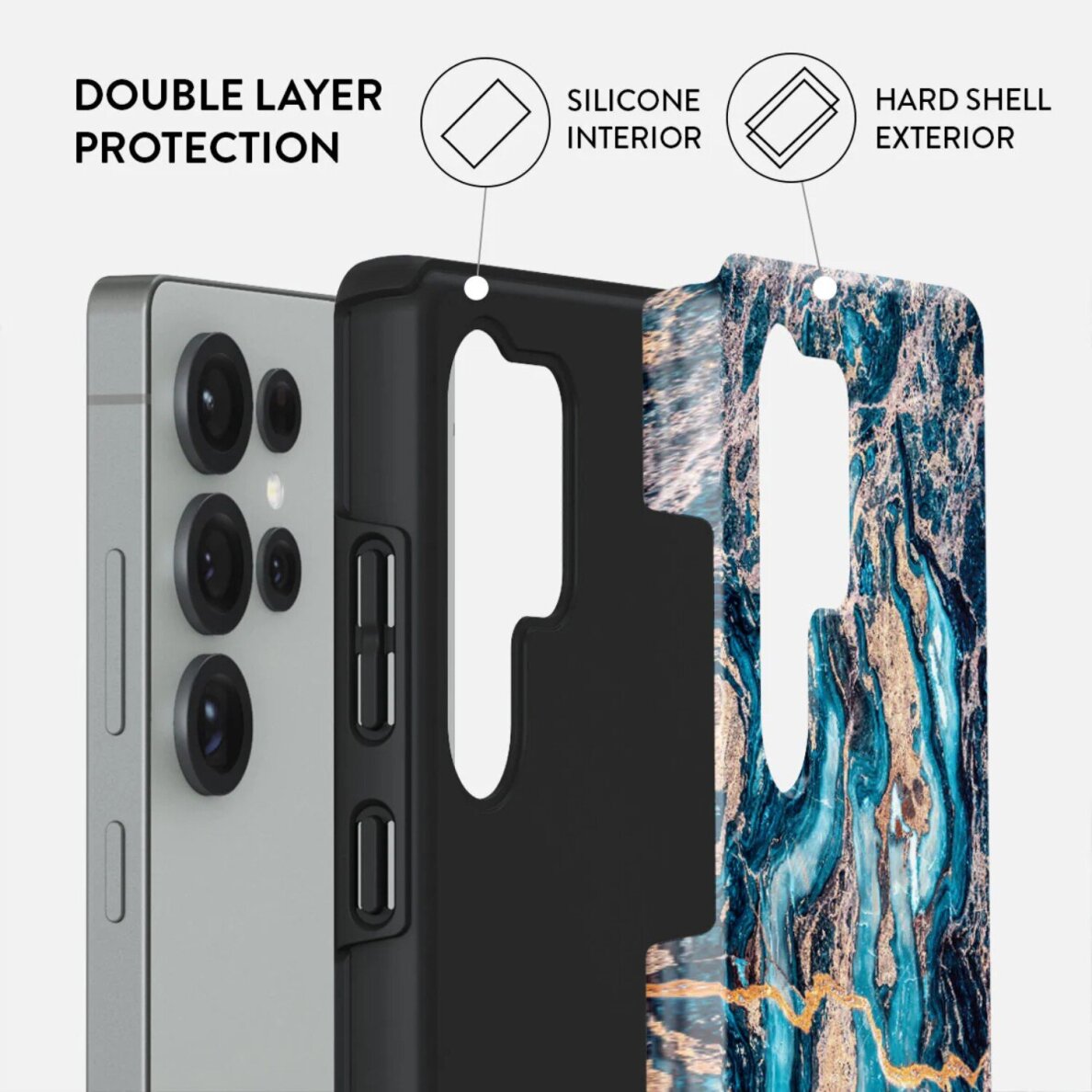 Samsung S25 ULTRA Magnetic Mystic River Tough BURGA nugarėlė 1