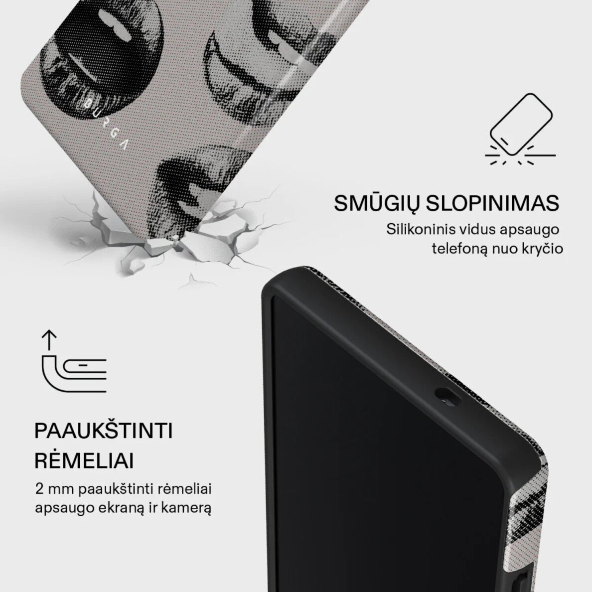 Samsung S25 ULTRA Magnetic Next Mistake Tough BURGA nugarėlė 2