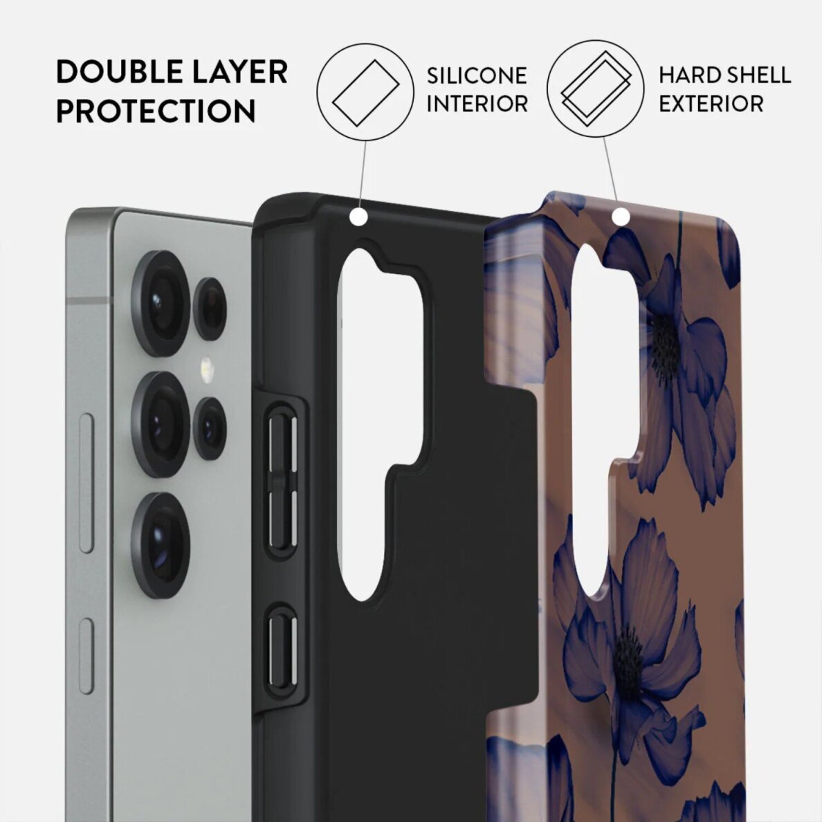 Samsung S25 ULTRA Magnetic Velvet Night Tough BURGA nugarėlė 1