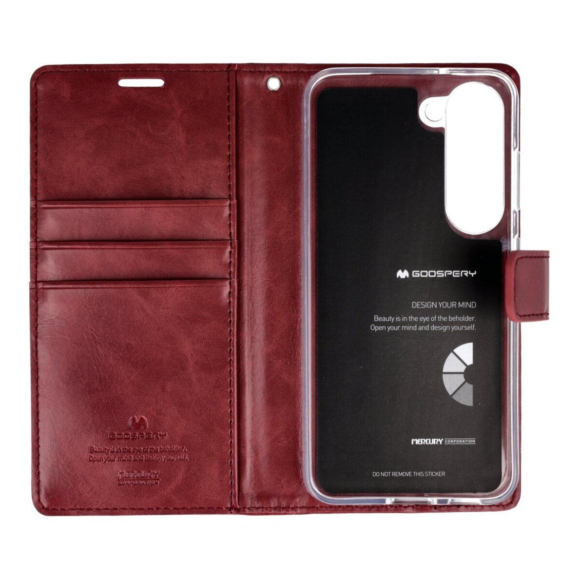 Samsung S25 wine MERCURY BLUE MOON2 dėklas 1