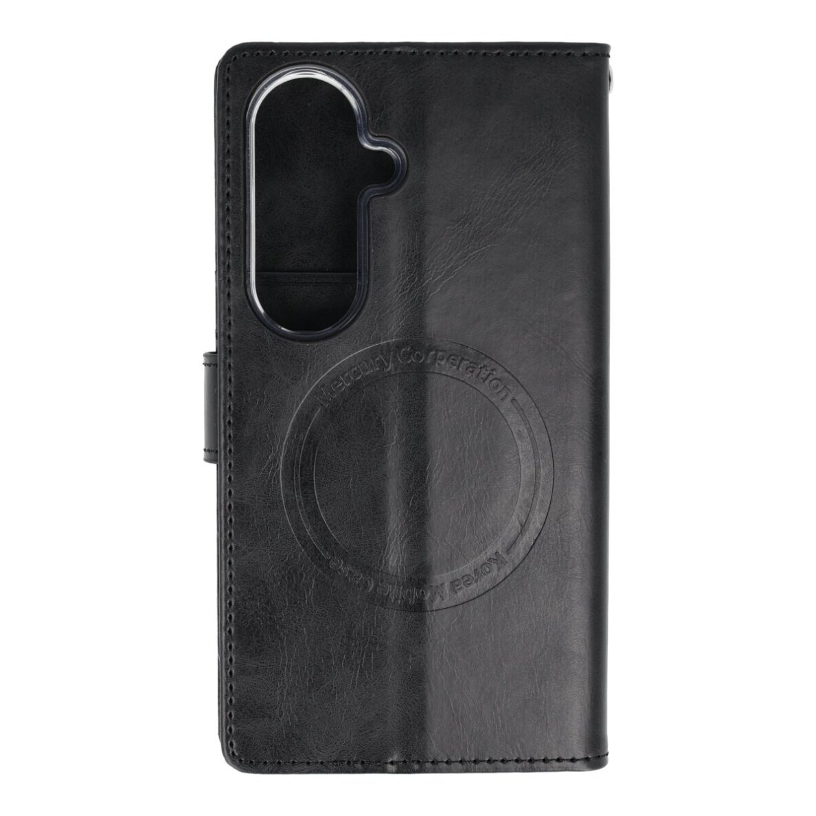 Samsung S26 black MERCURY MAG BLUE MOON dėklas 1