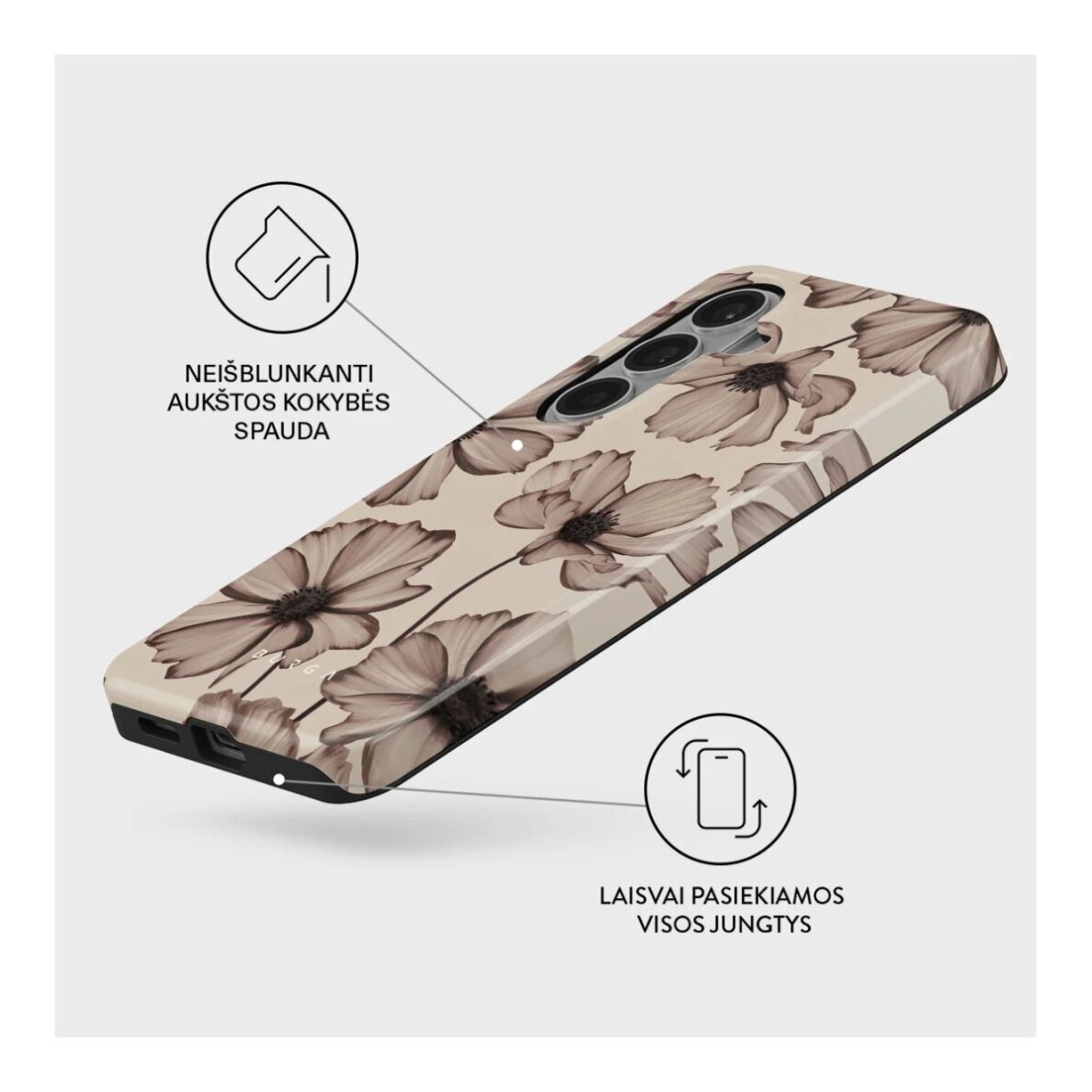 Samsung S26+ Magnetic Barely Yours BURGA nugarėlė 2