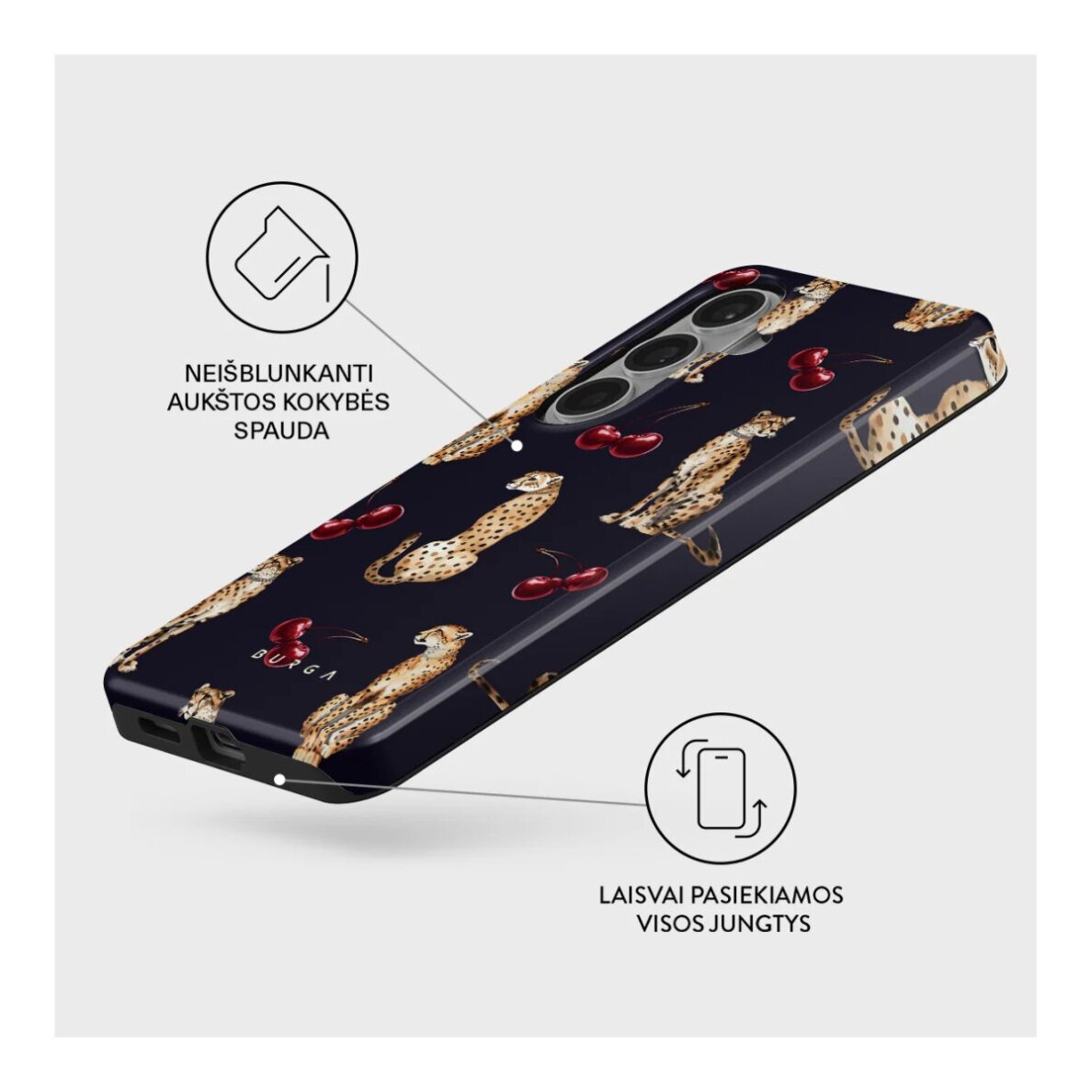 Samsung S26 Magnetic Cougar Tough BURGA nugarėlė 3