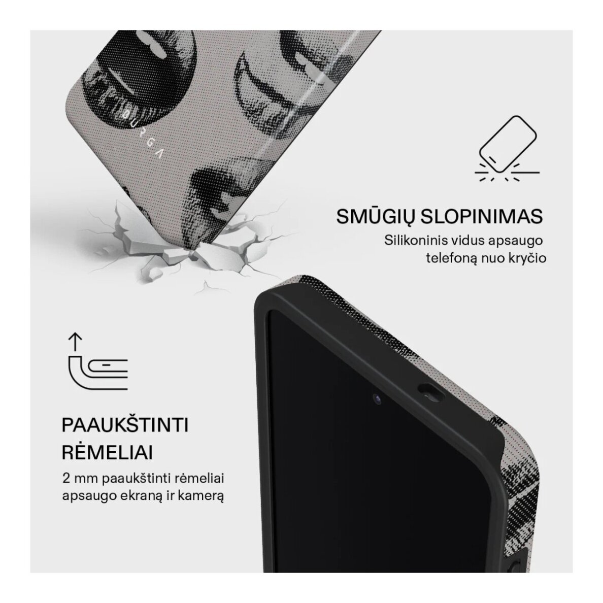 Samsung S26+ Magnetic Next Mistake Tough BURGA nugarėlė 3