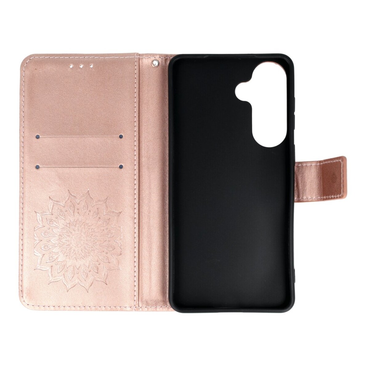 Samsung S26+ rose gold Tracy MEZZO Mandala dėklas 2