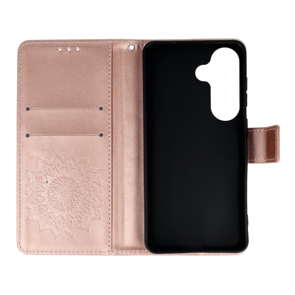 Samsung S26 rose gold Tracy MEZZO Mandala dėklas 2