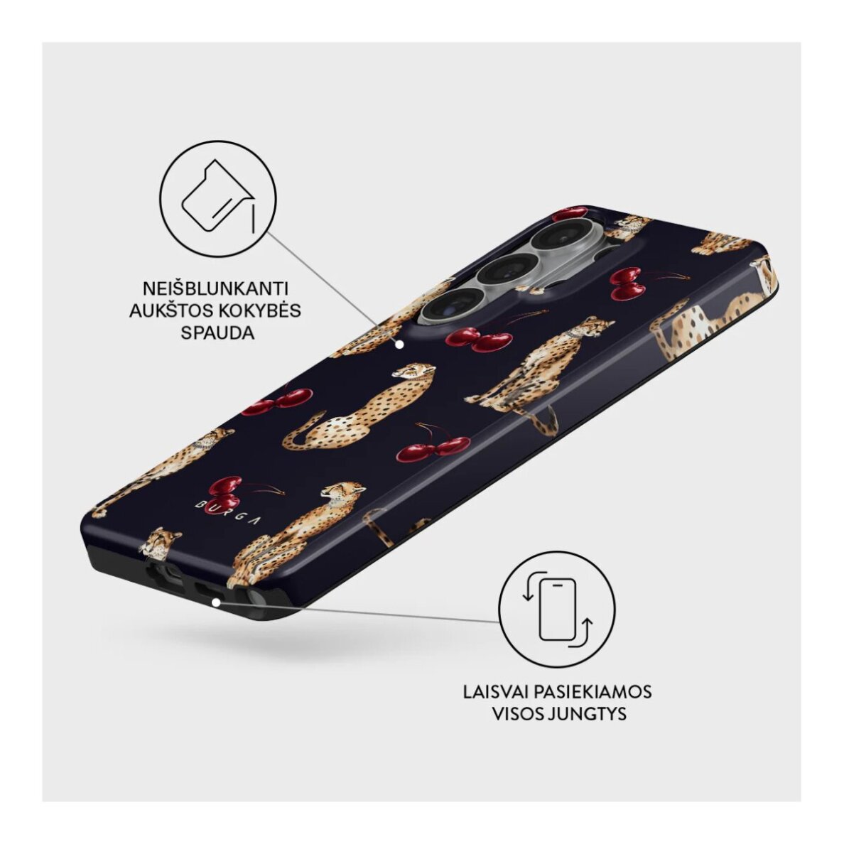 Samsung S26 ULTRA Magnetic Cougar Tough BURGA nugarėlė 3