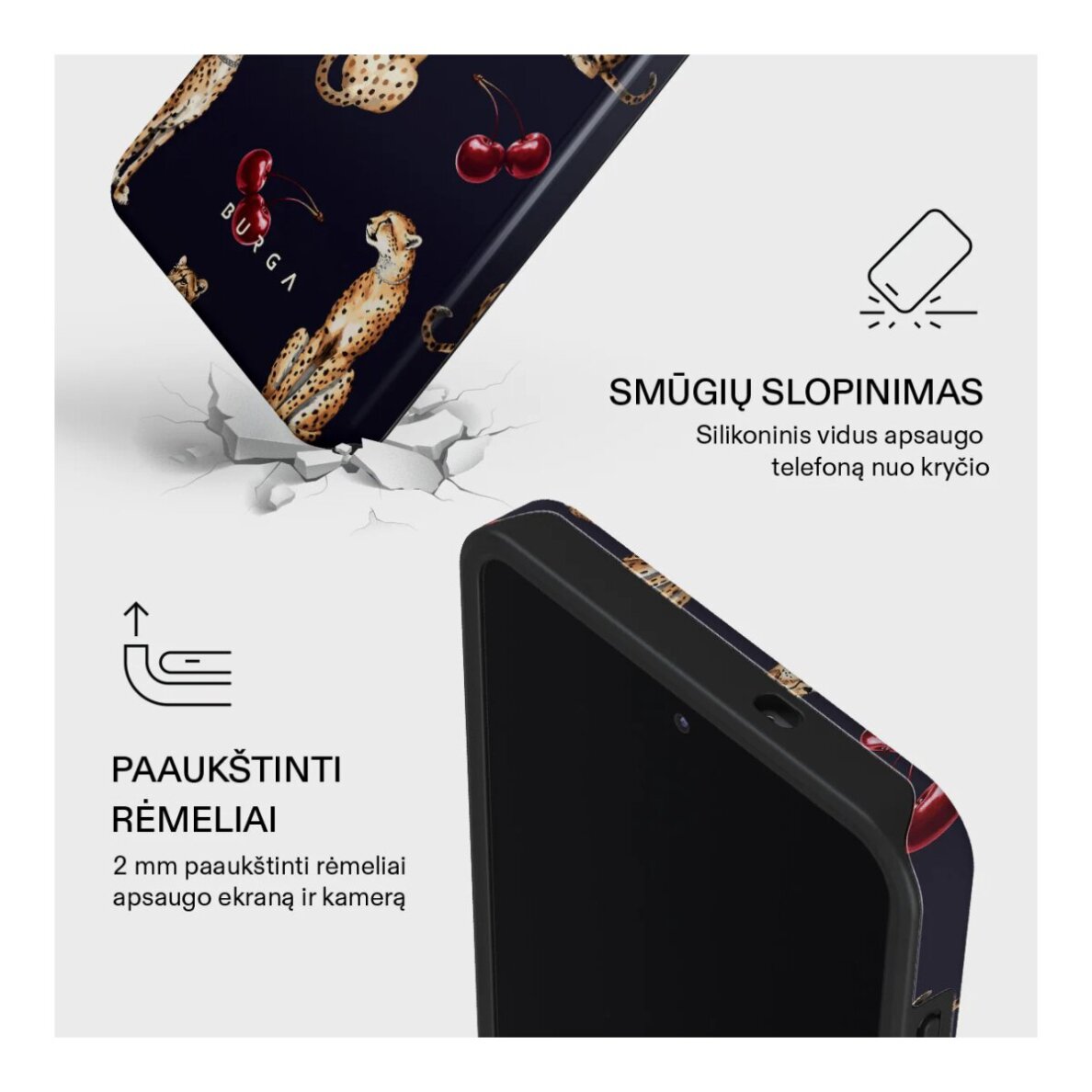 Samsung S26 ULTRA Magnetic Cougar Tough BURGA nugarėlė 2