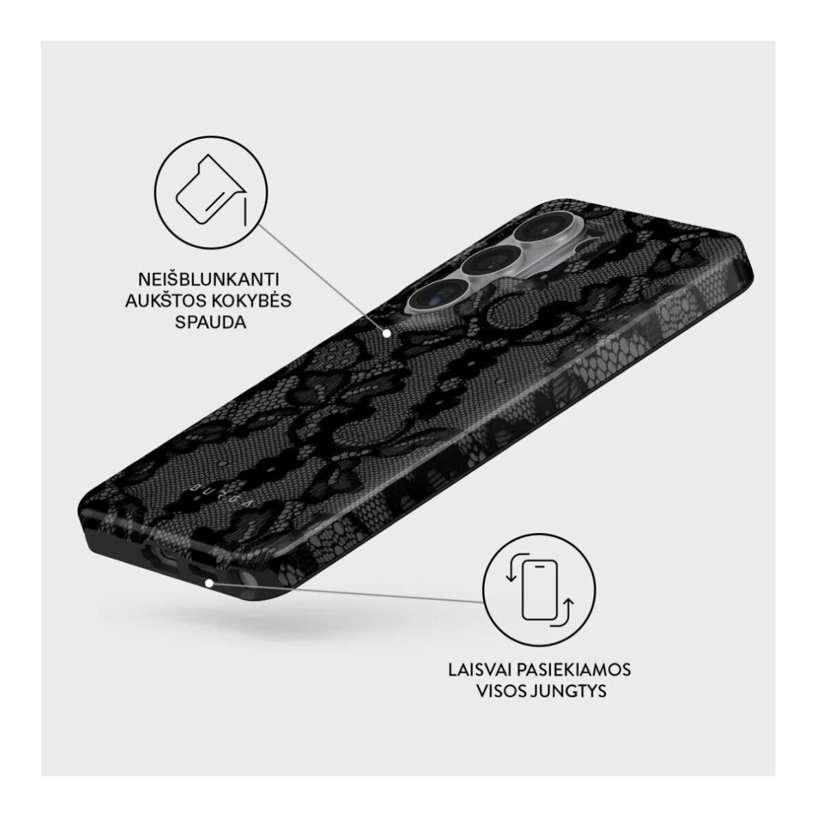 Samsung S26 ULTRA Magnetic Magnetic Tough BURGA nugarėlė 3