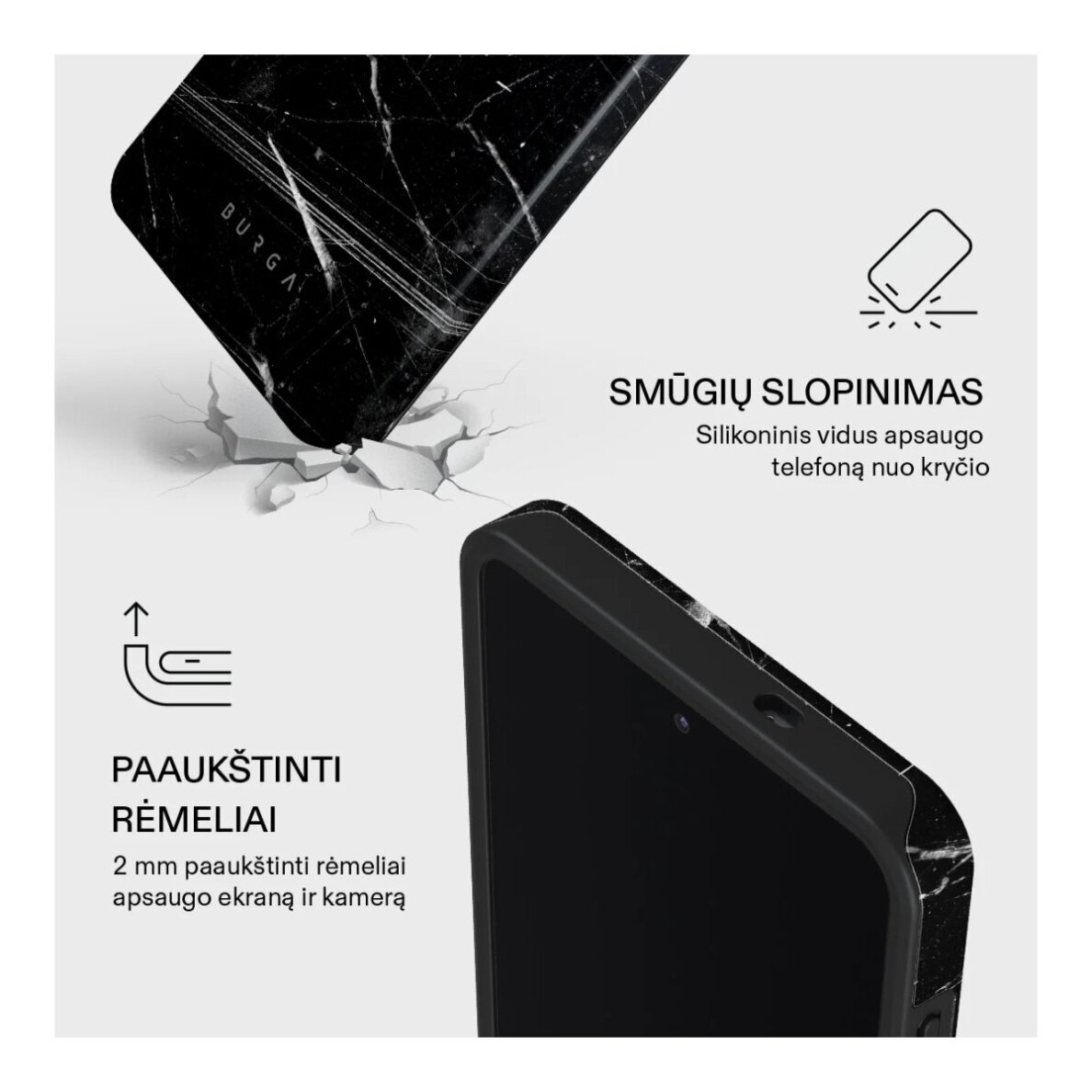 Samsung S26 ULTRA Magnetic Noir Origin Tough BURGA nugarėlė 3