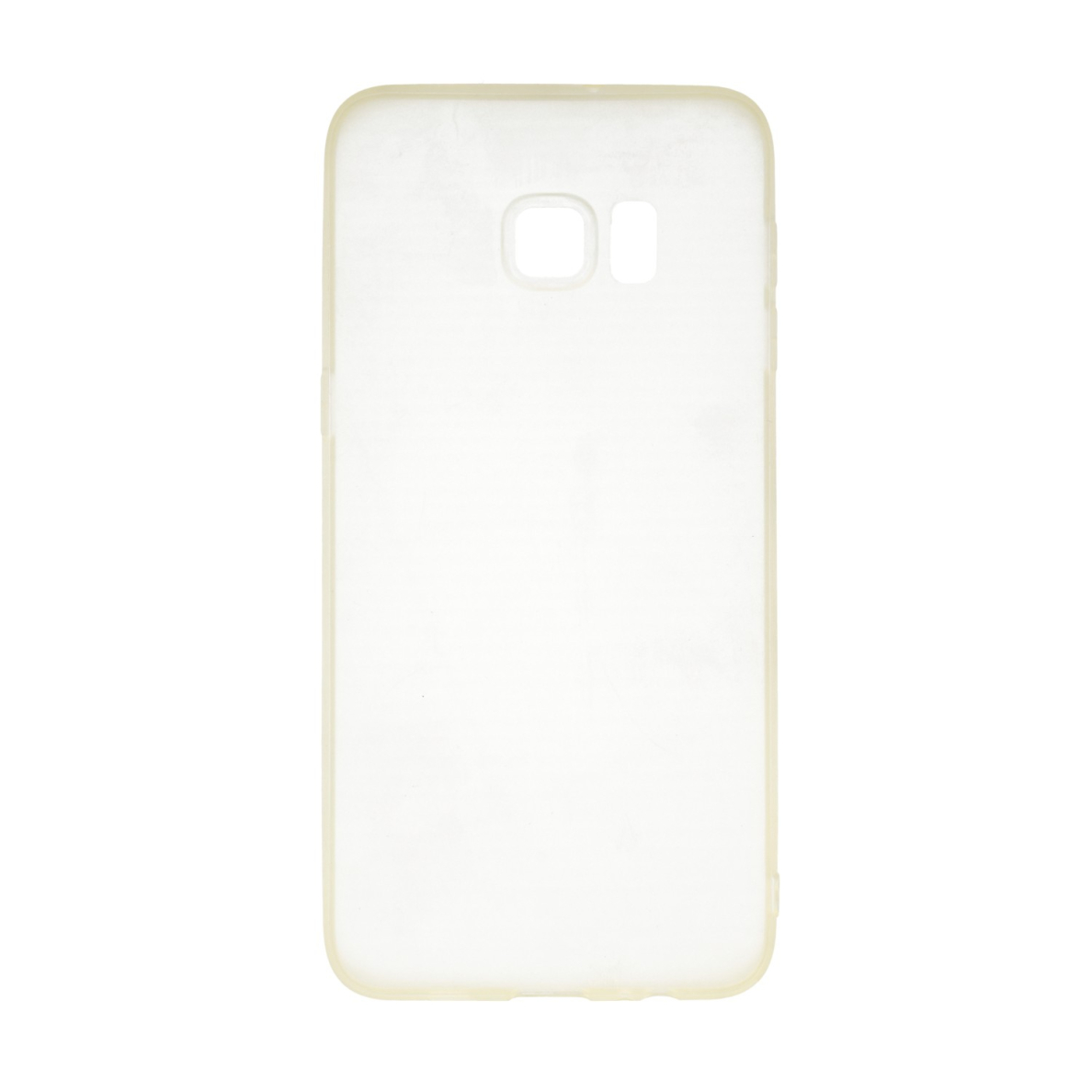 Samsung S6 EDGE+ balta Shengo MATTE TPU nugarėlė