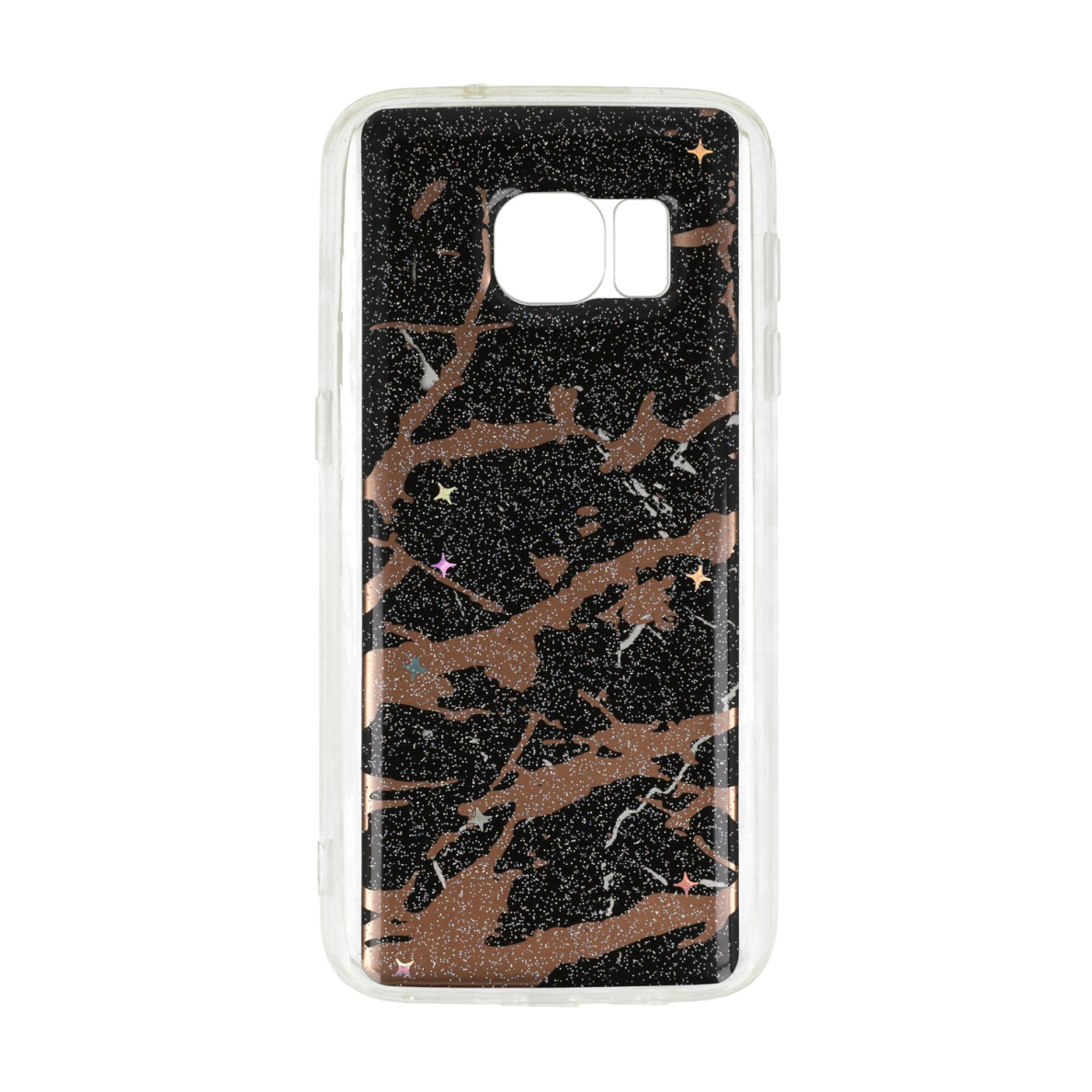 Samsung S7 juoda MARMUR nugarėlė