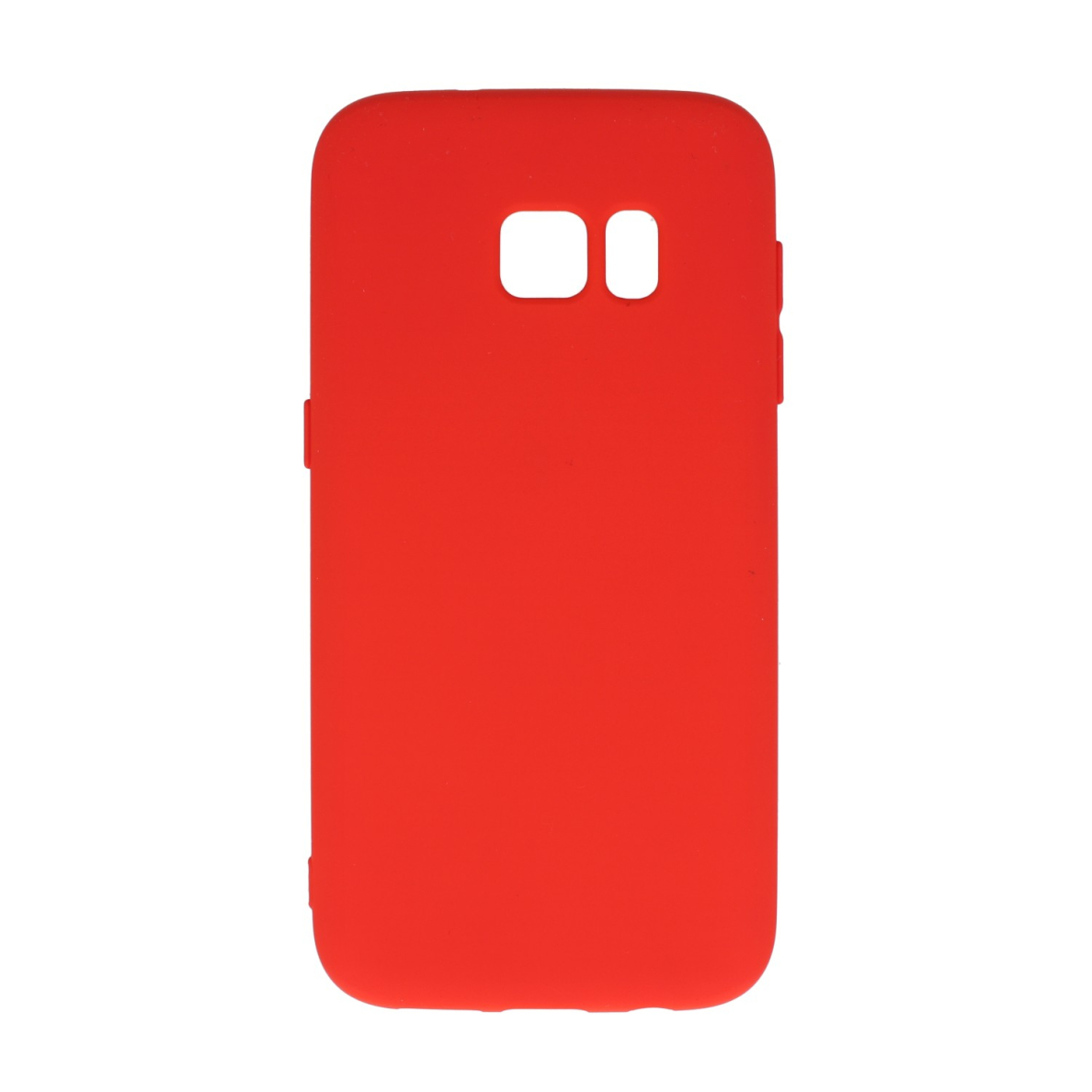 Samsung S7 raudona SILICONE LITE nugarėlė