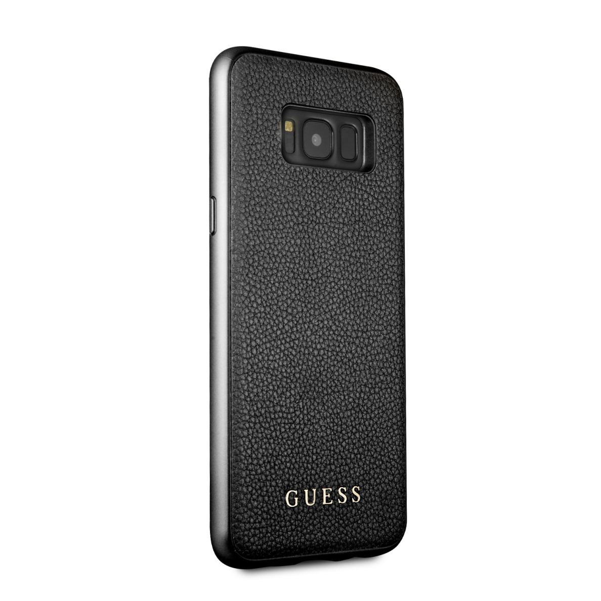 Samsung S8+ juoda GUESS nugarėlė GUHCS8LIGLBK 4