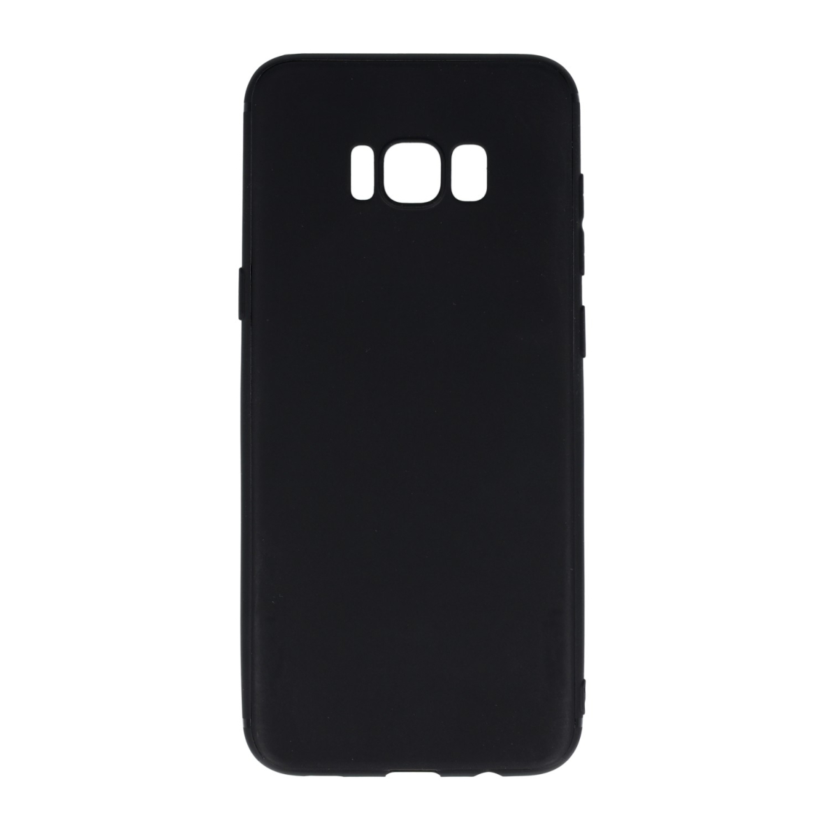 Samsung S8+ juoda Shengo MATTE TPU nugarėlė