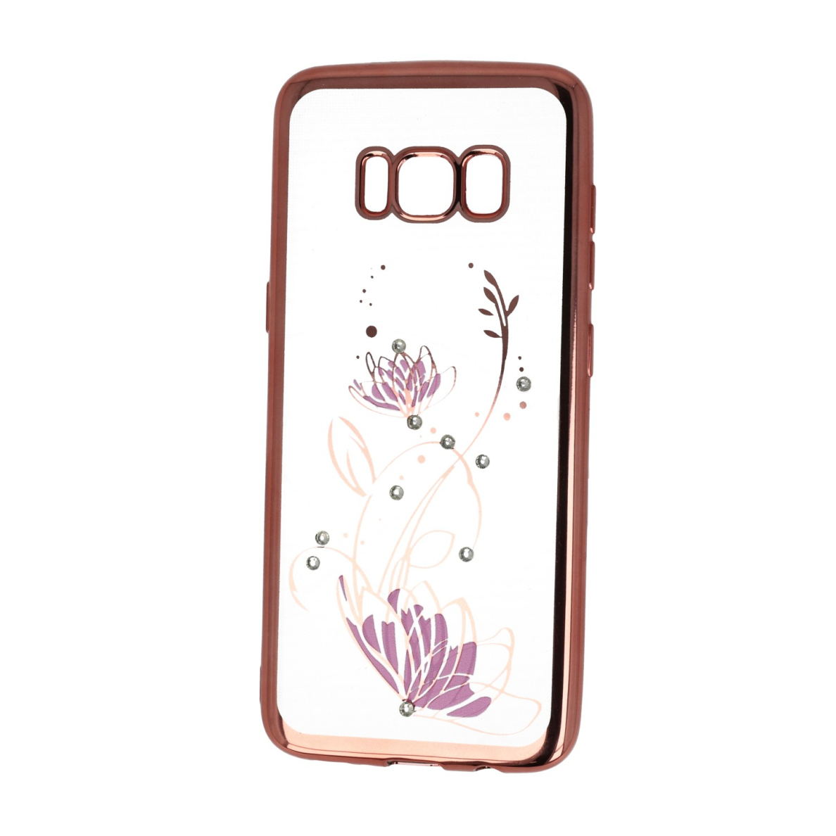 Samsung S8 rausva perfect LOTUS nugarėlė