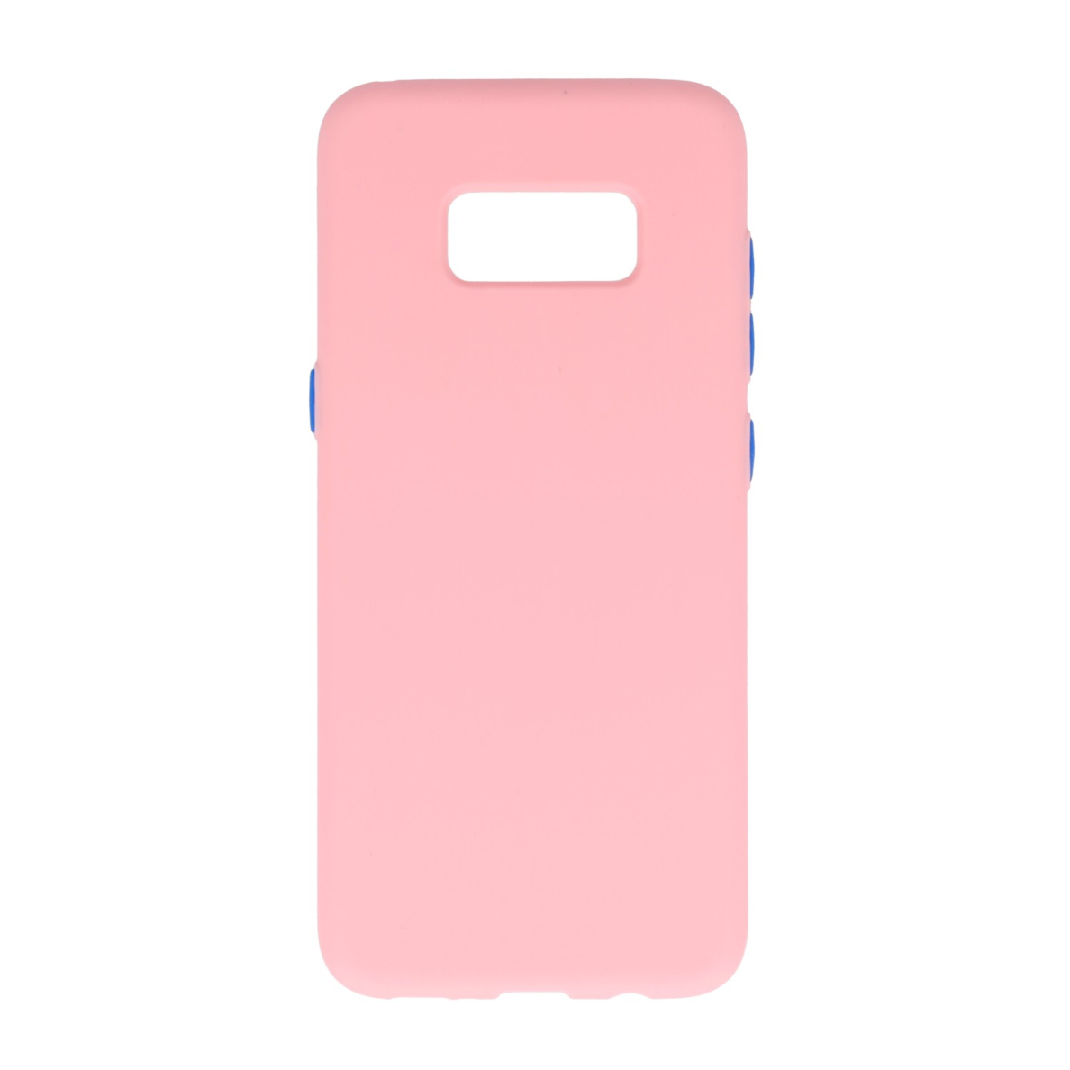 Samsung S8 šviesiai rožinė SOLID SILICONE nugarėlė