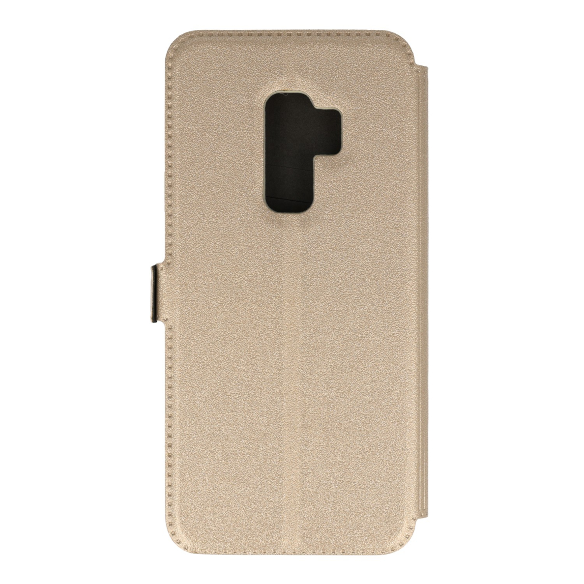 Samsung S9 PLUS aukso spalvos BOOK POCKET dėklas 1