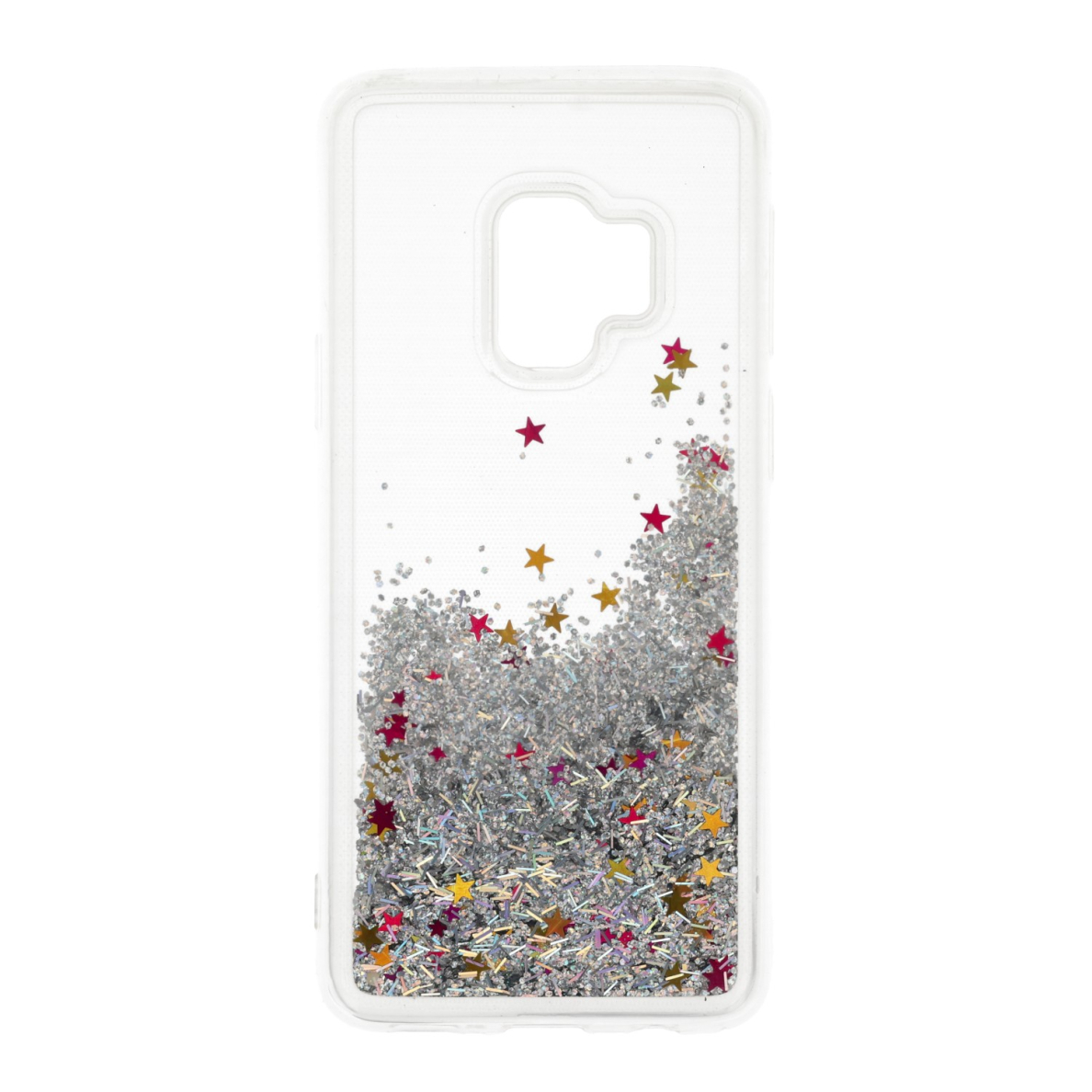 Samsung S9 Water Stars sidabro spalvos nugarėlė