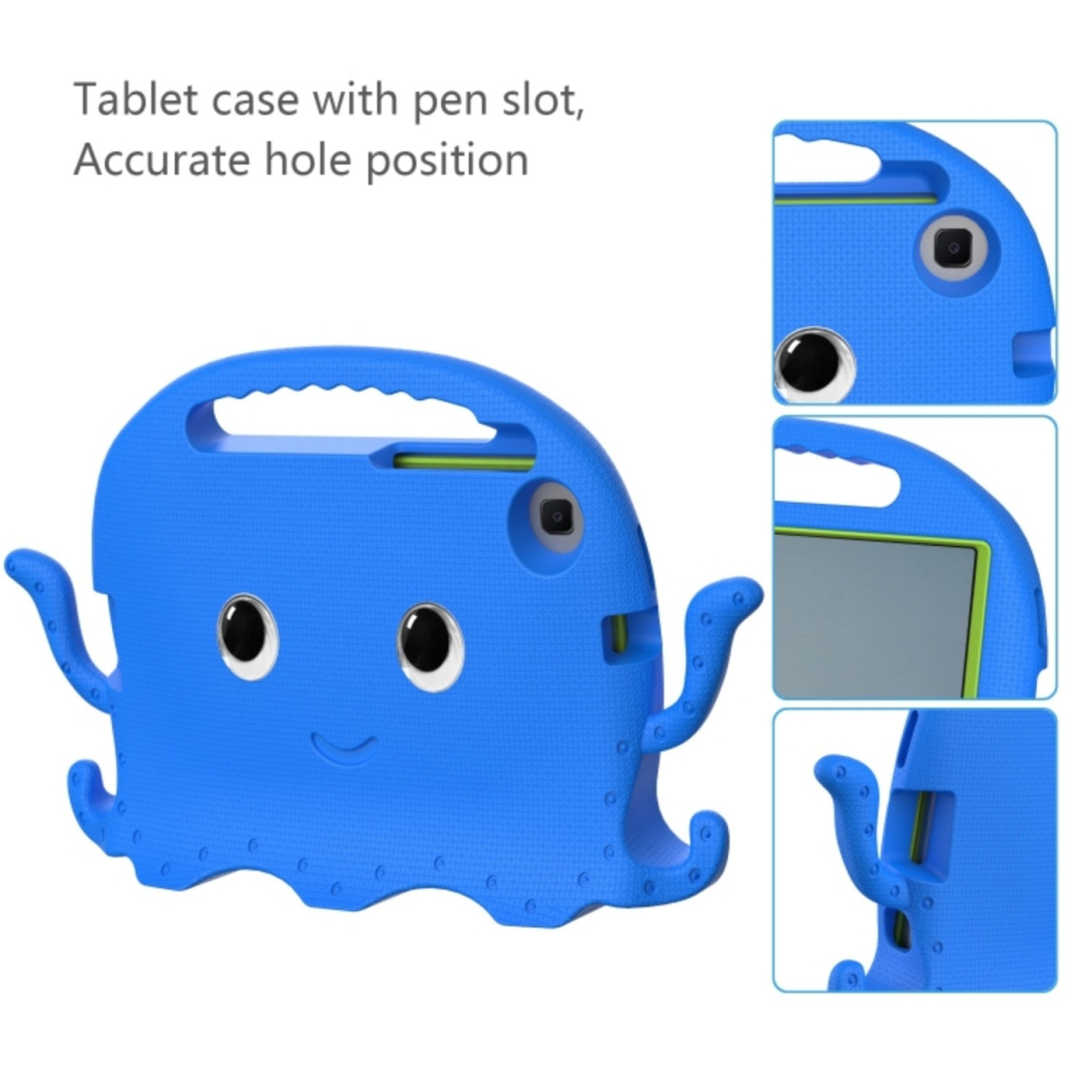 Samsung Tab A9+ 11" ARMOR OCTOPUS blue nugarėlė 4