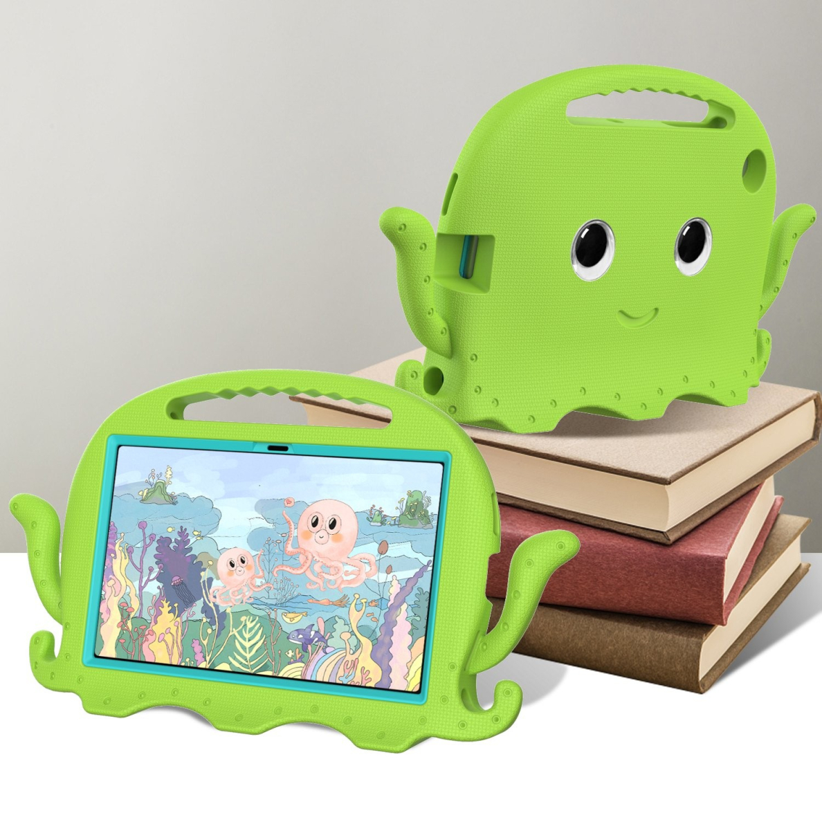 Samsung Tab A9+ 11" ARMOR OCTOPUS green nugarėlė 4