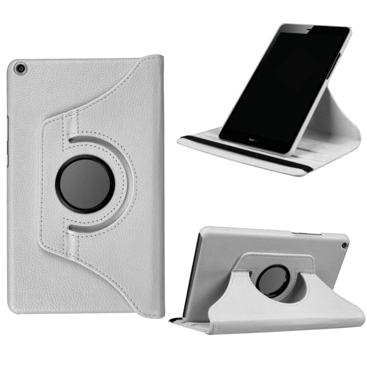 Samsung Tab S4 10.5 sidabro spalvos 360 dėklas