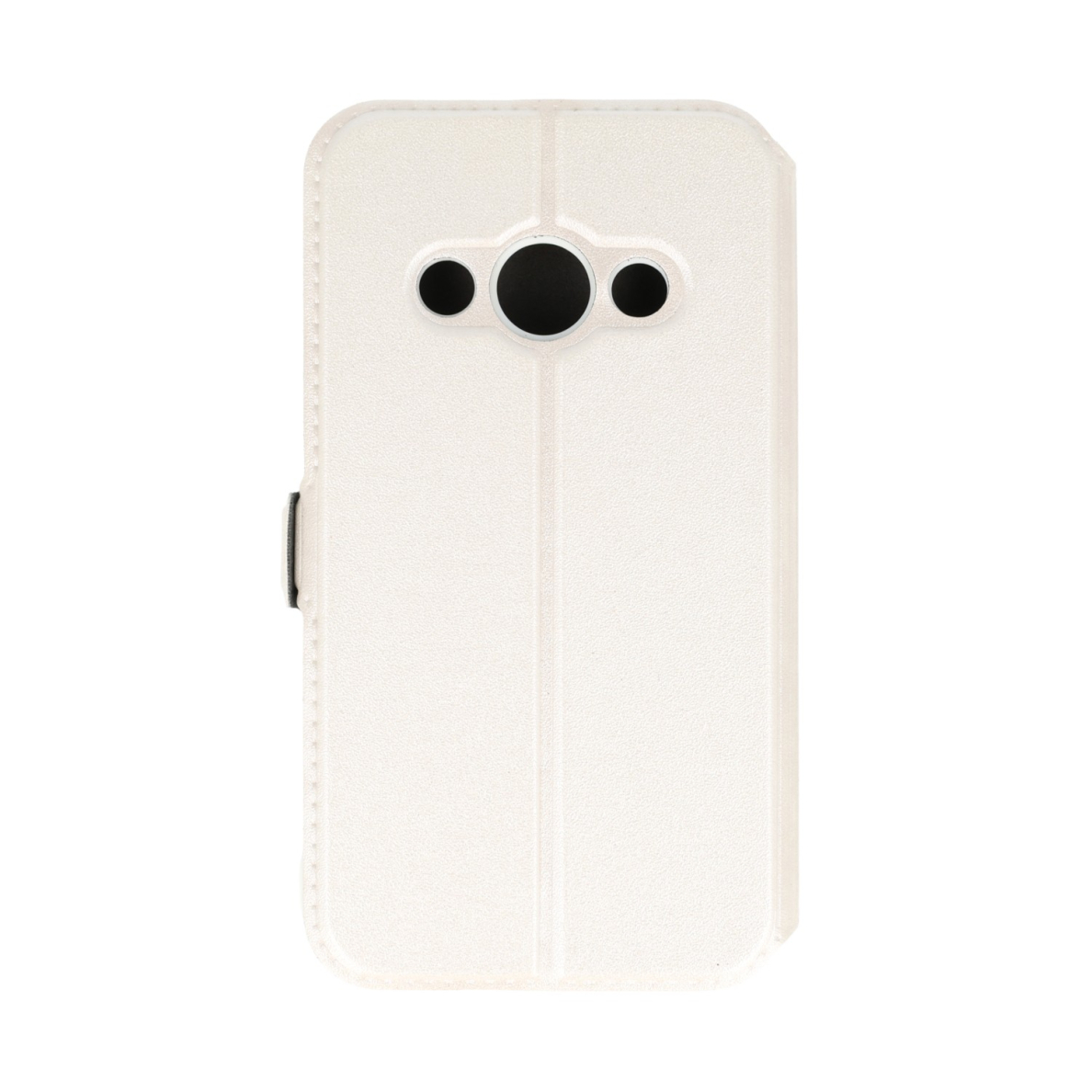 Samsung Xcover 3 baltas book pocket dėklas 1