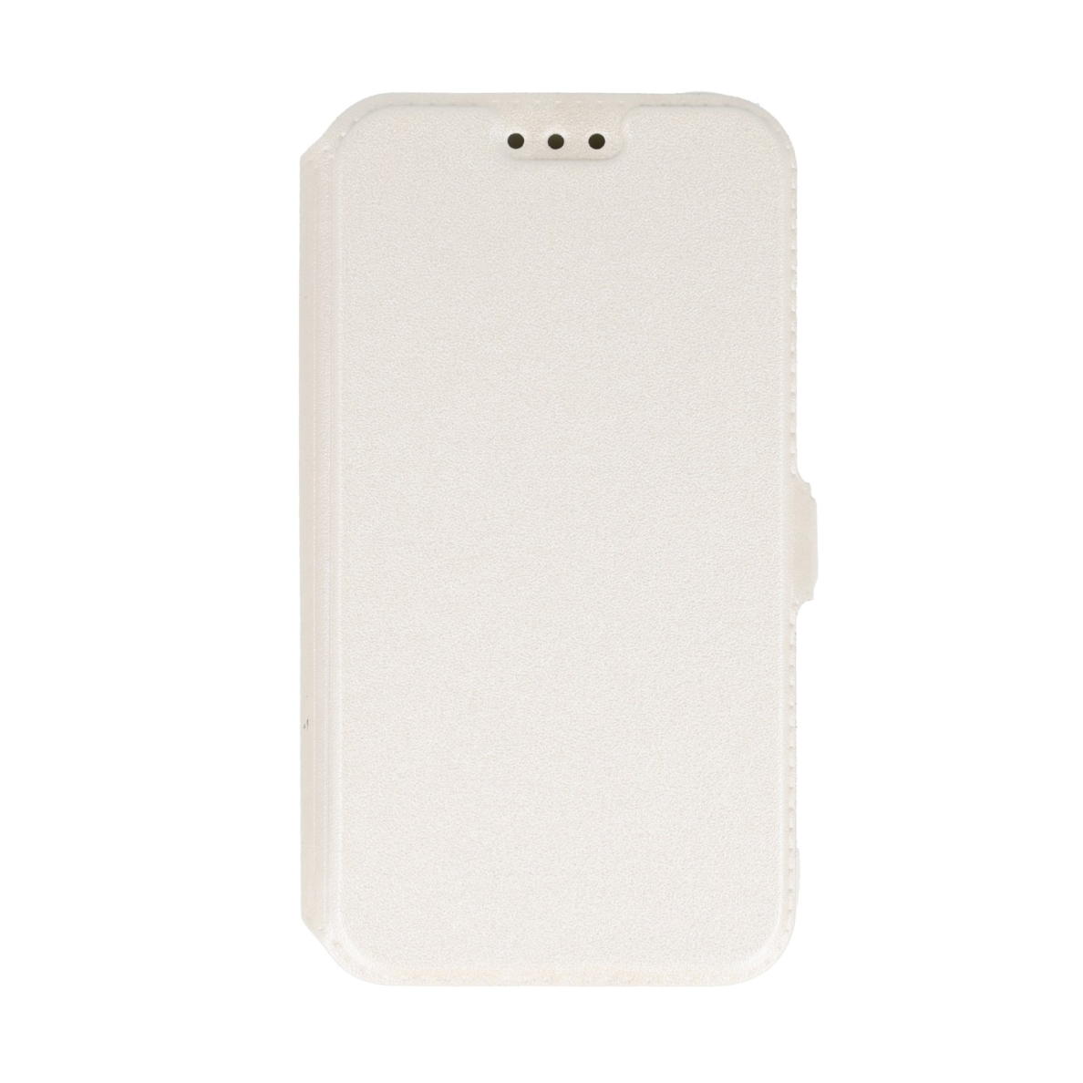 Samsung Xcover 3 baltas book pocket dėklas