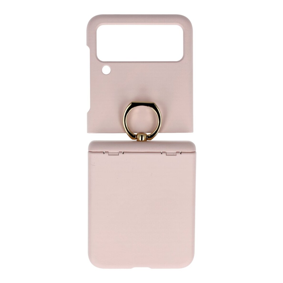 Samsung Z FLIP4 5G pink Tracy Hinge Protection nugarėlė su žiedu