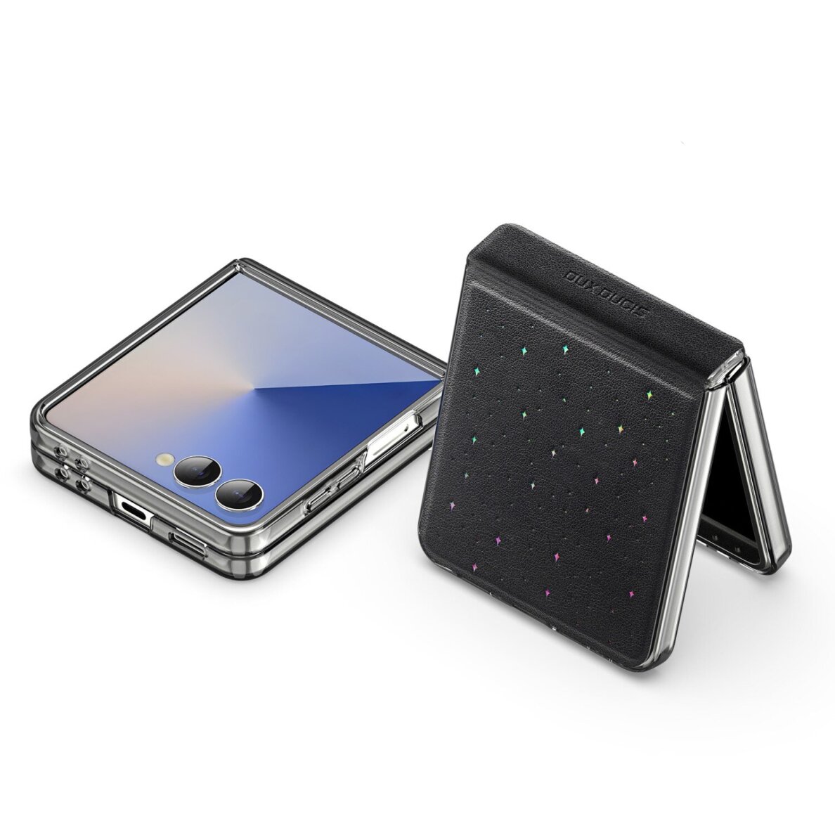 Samsung Z FLIP7 5G black DUX DUCIS Stex Series nugarėlė 2