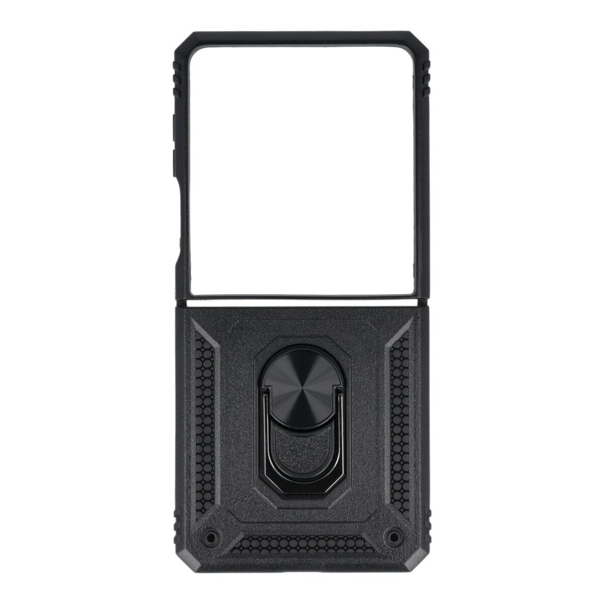 Samsung Z FLIP7 5G black RING ARMOR nugarėlė