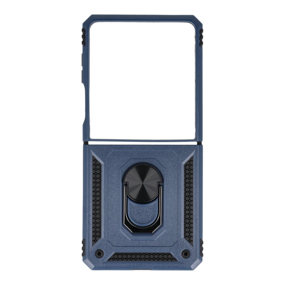 Samsung Z FLIP7 5G blue RING ARMOR nugarėlė