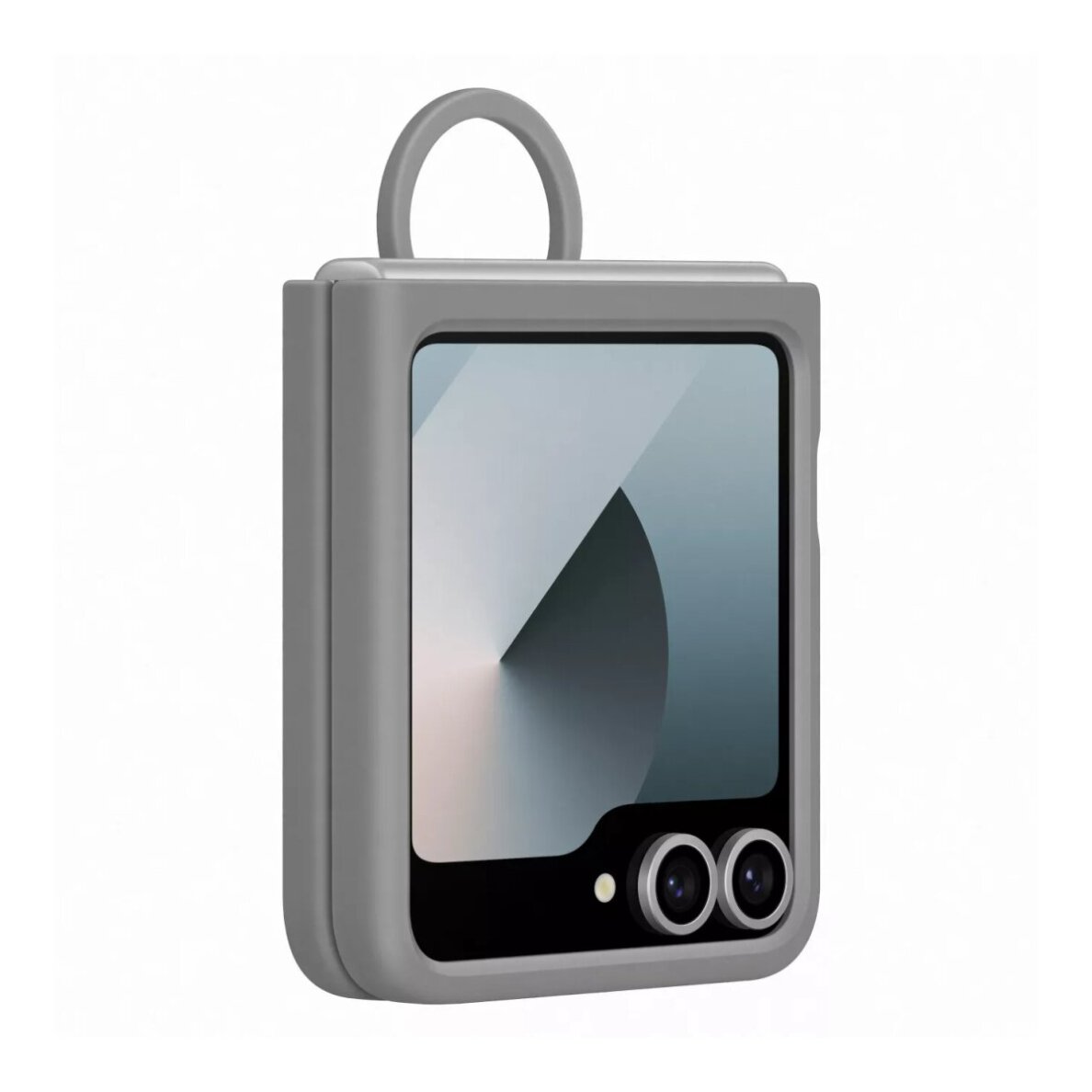 Samsung Z FLIP7 FE 5G / Z FLIP6 5G Grey Original Silicone Ring nugarėlė EF-PF741TJE 1
