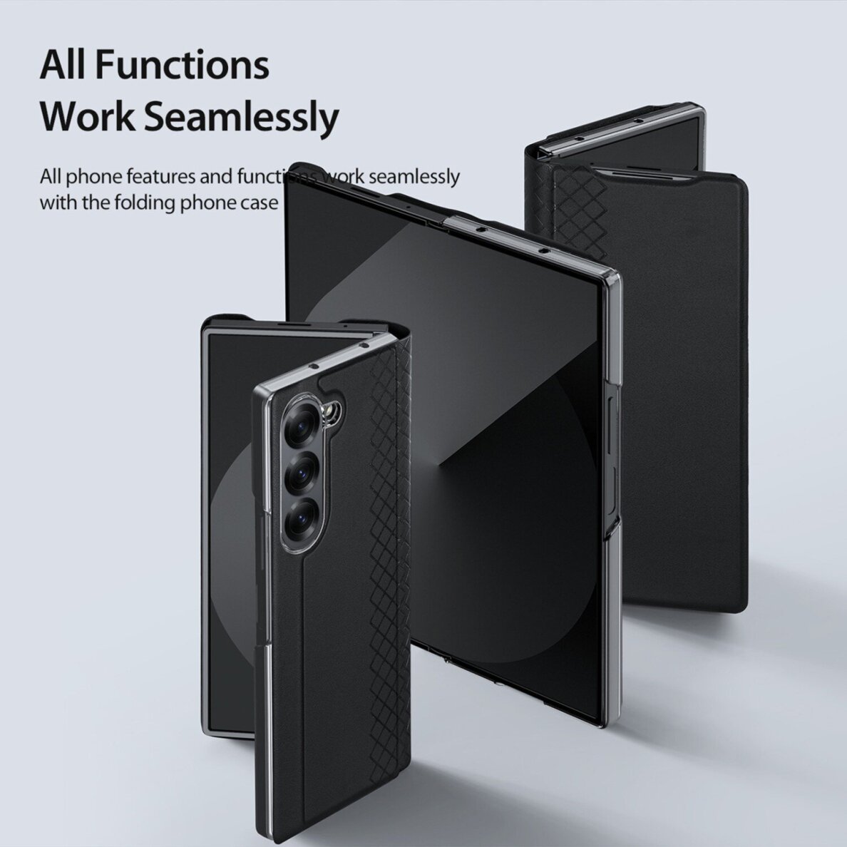 Samsung Z FOLD7 5G black DUX DUCIS Bril nugarėlė 2