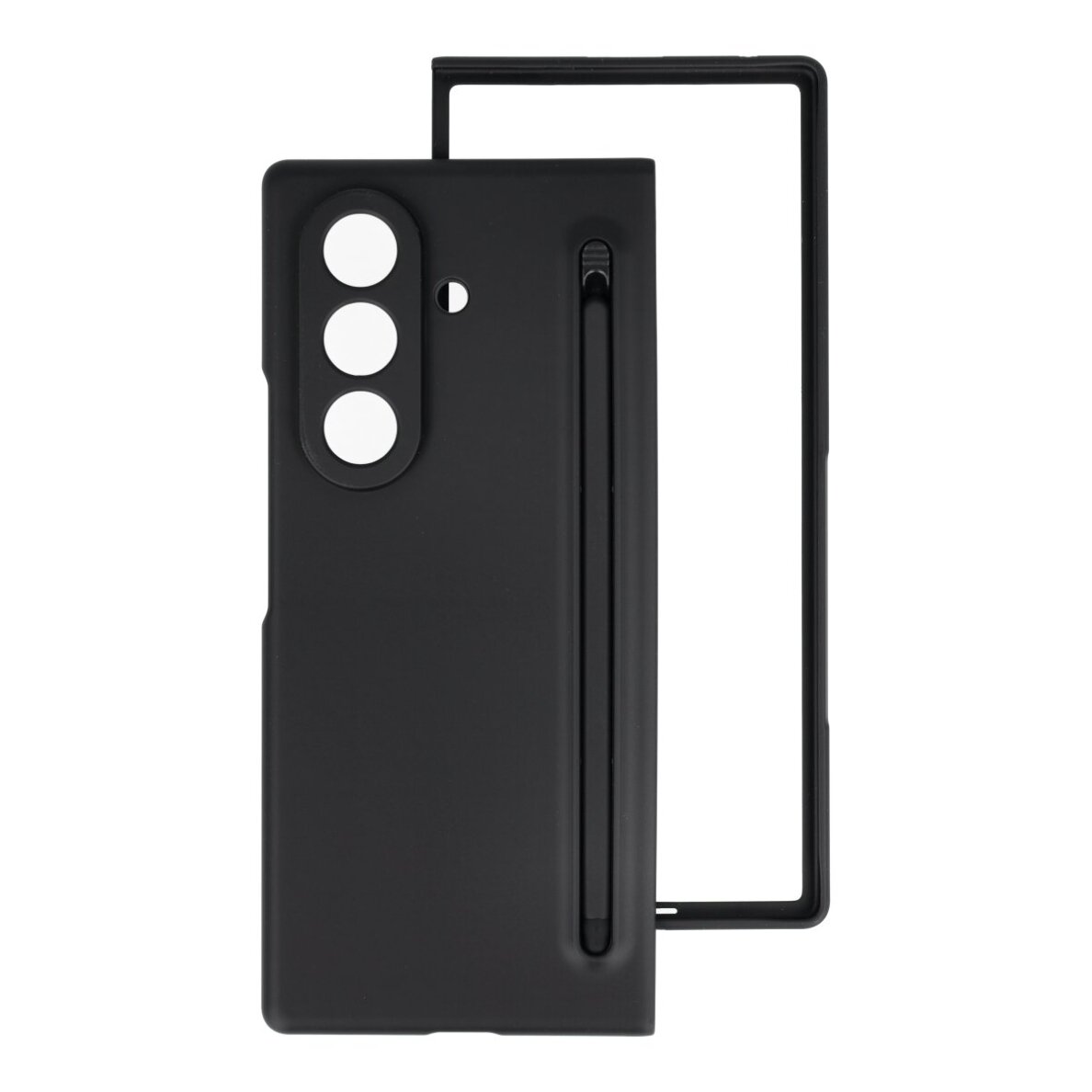 Samsung Z FOLD7 5G black Skin-touch with Stylus nugarėlė