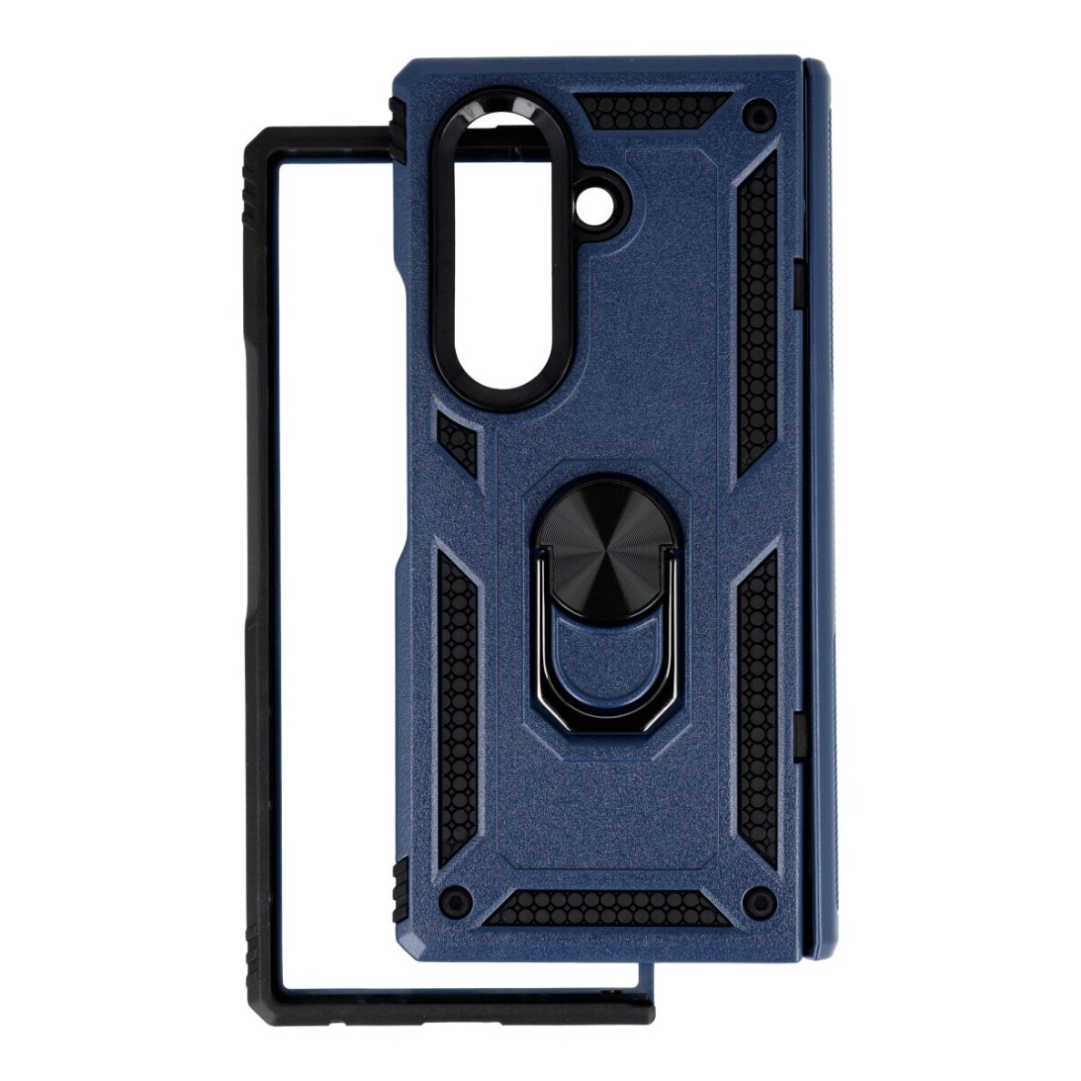 Samsung Z FOLD7 5G blue RING ARMOR nugarėlė