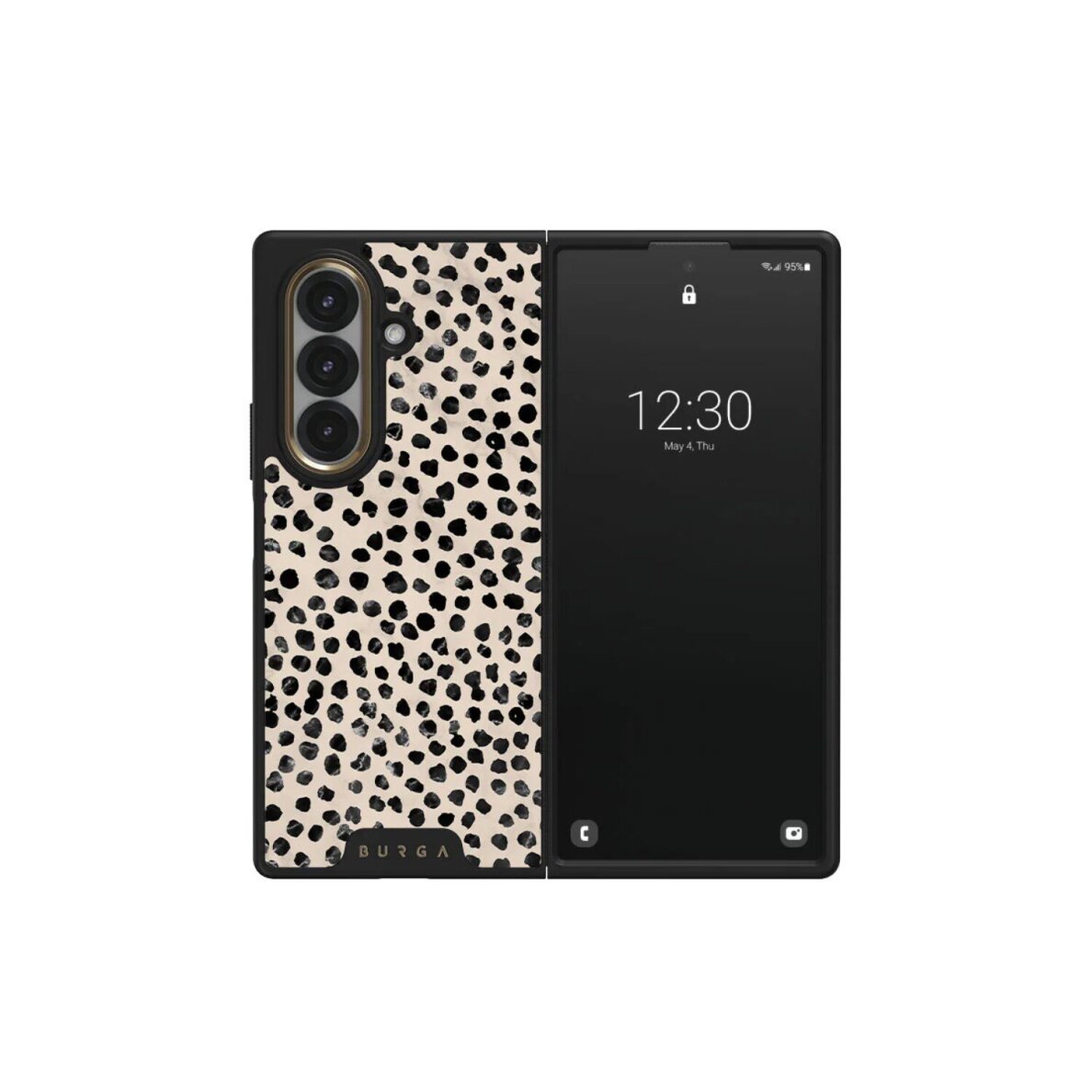 Samsung Z FOLD7 5G Elite Gunmetal Almond Latte BURGA nugarėlė
