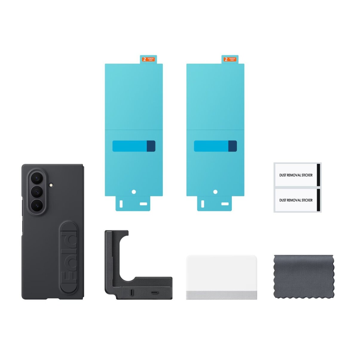 Samsung Z FOLD7 5G juoda originali Silicone nugarėlė EF-MF966CBE 5