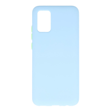Samsung A02s/A03s žydra SOLID SILICONE nugarėlė