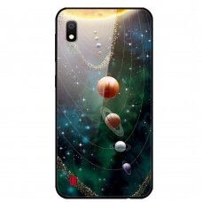 Samsung A10/M10 picture glass nugarėlė Planets