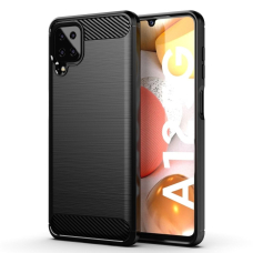 Samsung A12 juoda LYGCARBON nugarėlė