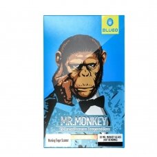 Samsung A12 juodas pilnas Mr. Monkey 5D stiklas