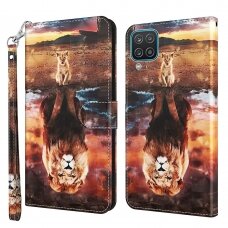 Samsung A12 Tracy Fashion 3D dėklas Two Lions