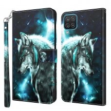 Samsung A12 Tracy fashion 3D dėklas Wolf