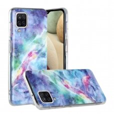 Samsung A12 Tracy nugarėlė Marble Style C blue