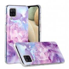 Samsung A12 Tracy nugarėlė Marble Style D purple