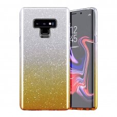 Samsung A13/A04s aukso spalvos GLITTER3 nugarėlė