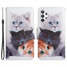 Samsung A13/A04s Tracy fashion dėklas Three Cats