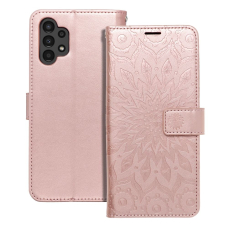 Samsung A13/A04s MEZZO rausvas Mandala dėklas
